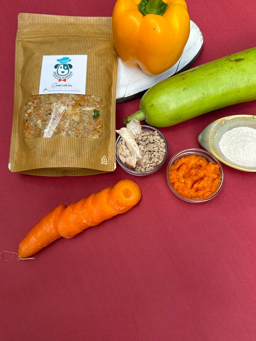 Doggilicious - Mixed Bag – Chicken Lamb Weekly {7 Packs} of 500g/250g