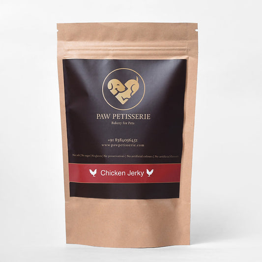 Paw Petisserie - Dehydrated Chicken Jerky (90 gms)