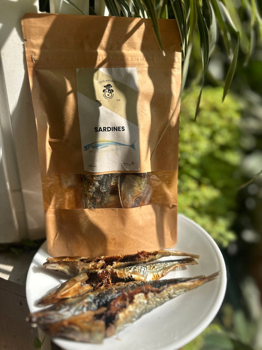 Doggilicious - Dry Sardines (Single ingredient)(All inc)